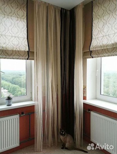 Римские шторы в спальню от производителя