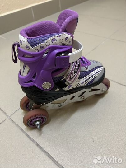 Роликовые коньки детские раздвижные