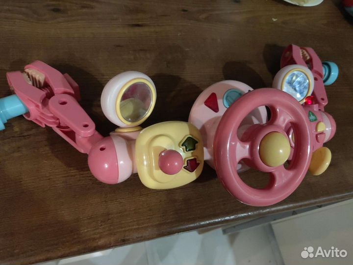 Игрушка музыкальный зайка машинка монтессори