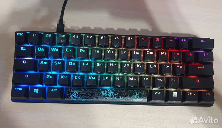 Клавиатура hyperx alloy origins 60