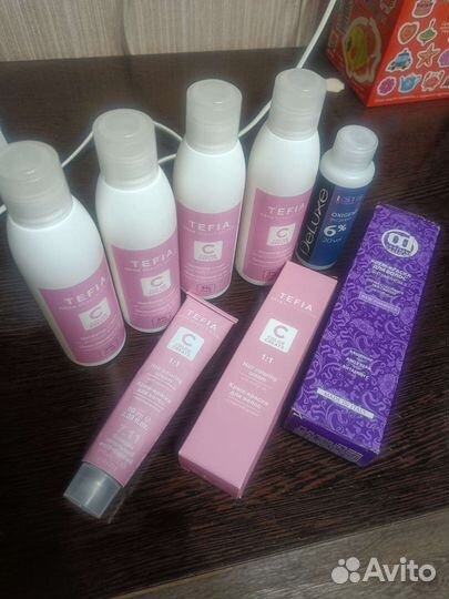 Краска для волос tefia