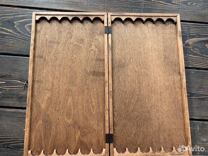 Нарды ручной работы с рисунком 