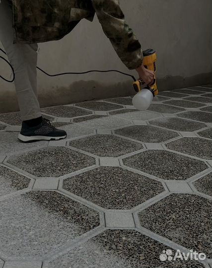 Лак пропитка для тротуарной плитки