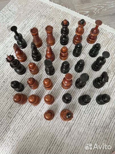 Шахматы деревянные СССР большие