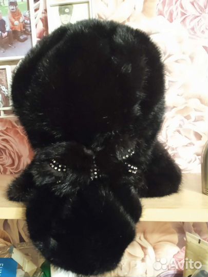 Шапка норковая женская