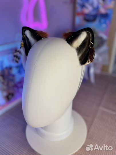 Продам ушки кошки/рыси много разных