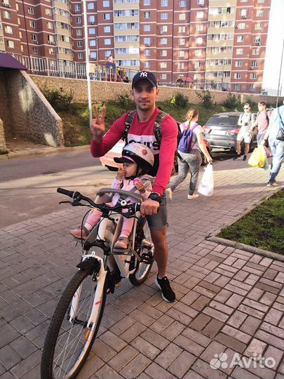 Детское кресло для велосипеда