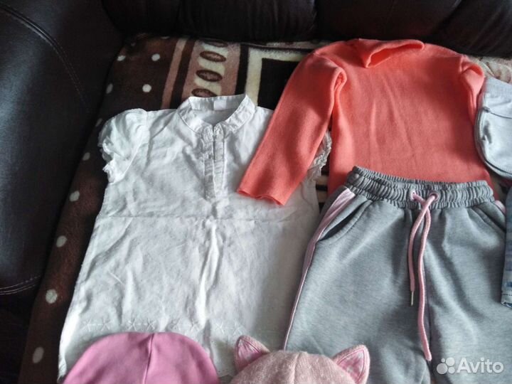 Вещи пакетом на девочку, 4-6 лет