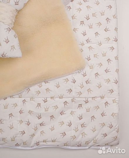 Одеяло на выписку осень - зима