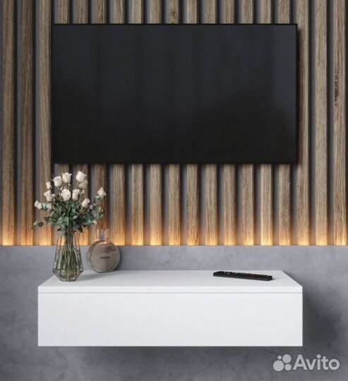 Подвесная тумба под тв, прикроватная