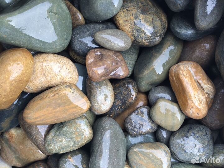 Окатыш речной для ландшафтного дизайна