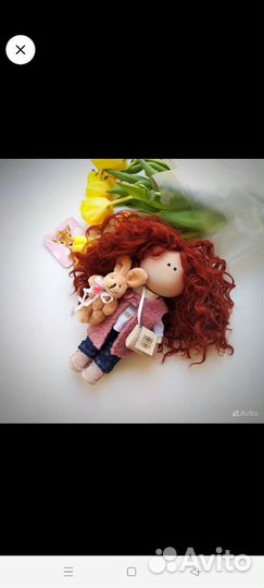 Кукла ручной работы