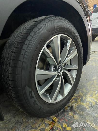 Hyundai Santa Fe 2.2 AT, 2019, 76 000 км