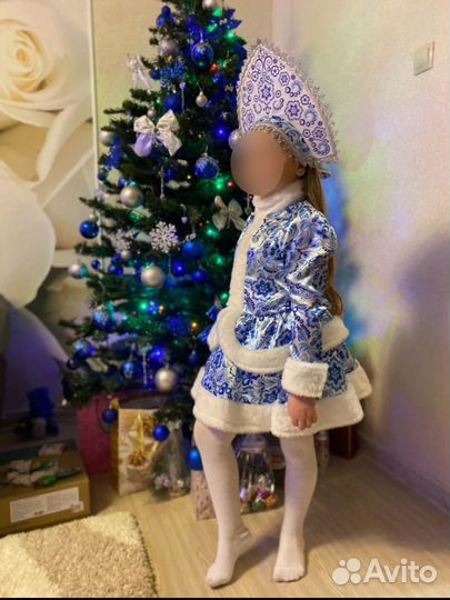 Детский костюм снегурочки