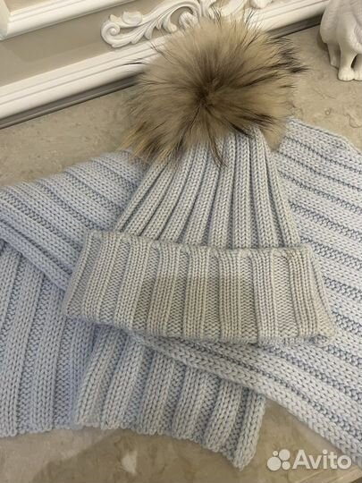 Комплект шапка шарф Catya 5-10 лет