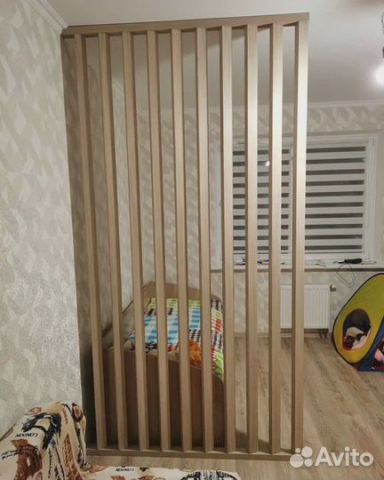 Реечные перегородки комплект 9 шт