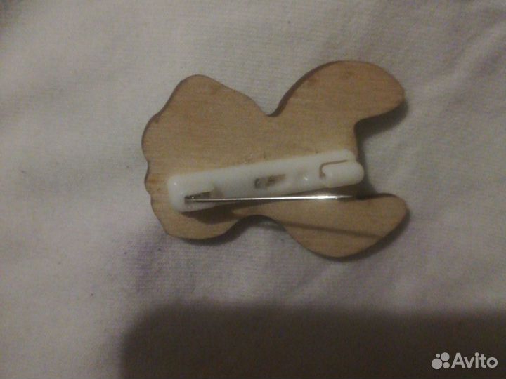 Значок стич сам деревянный 100 ру