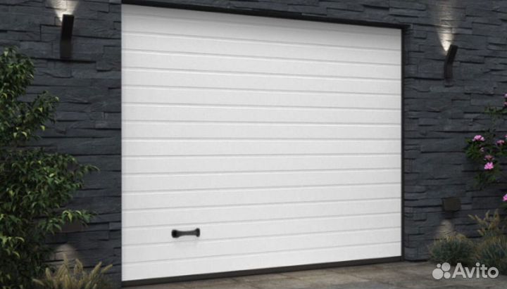 Секционные ворота бу 3х3