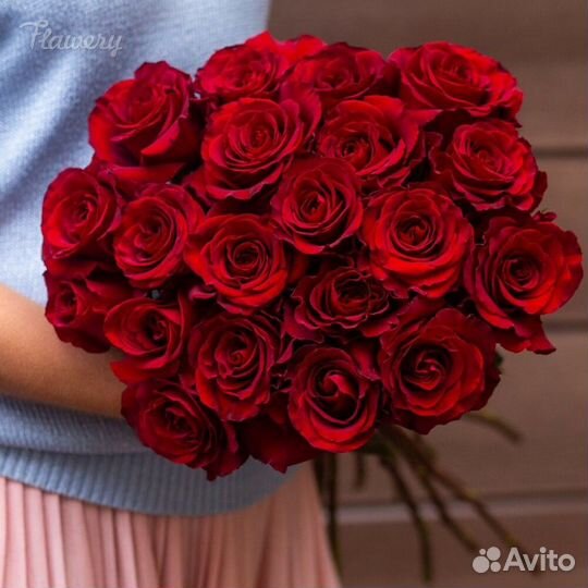 23 красные розы