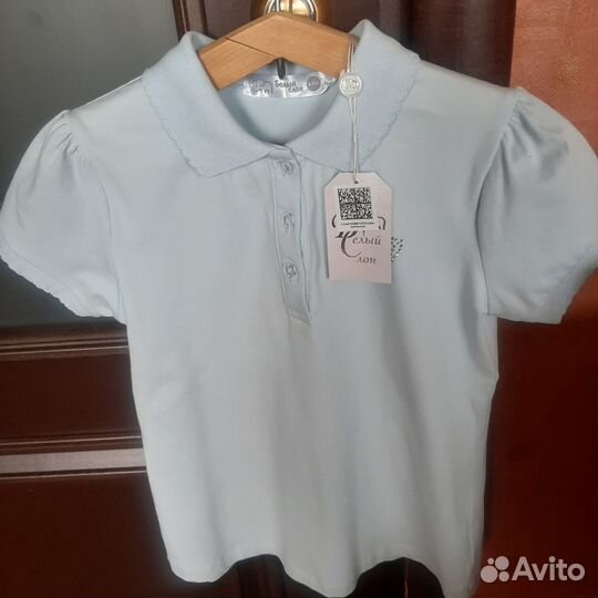 Тениска для девочки бренд Белый слон 134
