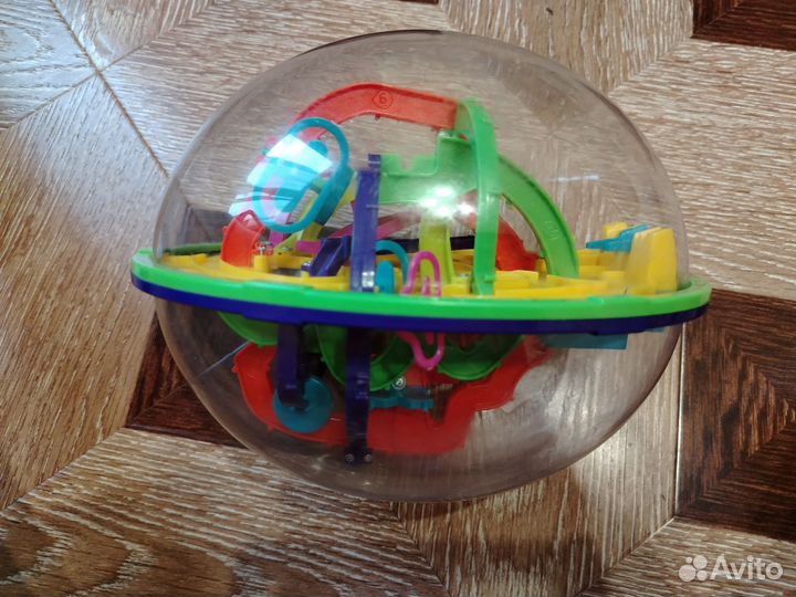 3D лабиринт. Головоломка в виде элипса