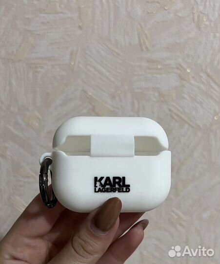 Чехол на airpods pro karl lagerfeld новый