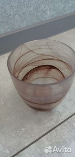 Горшок стеклянный для орхидей