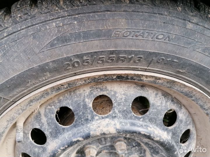 Зимнии колеса резина р16 205/55