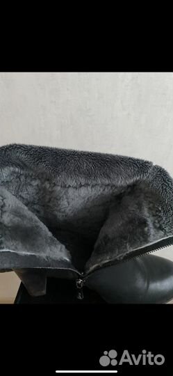 Сапоги женские натуральная кожа 39