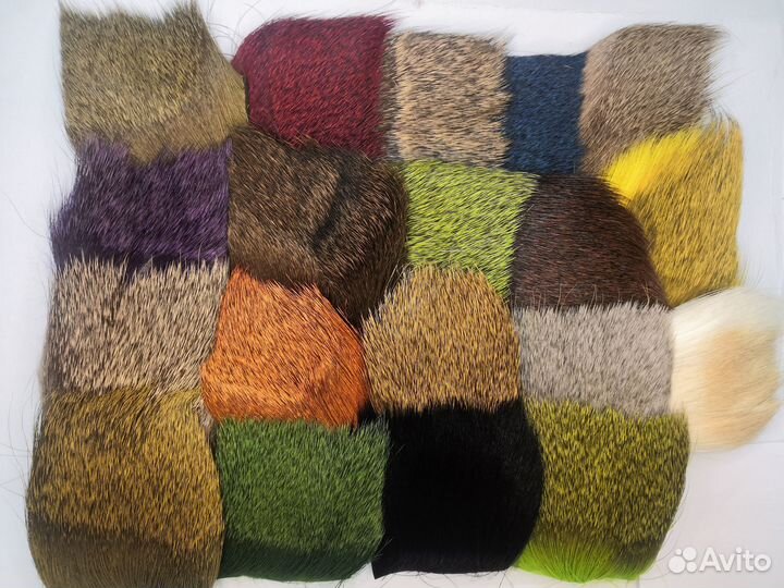 Хвосты, мех. Нахлыст