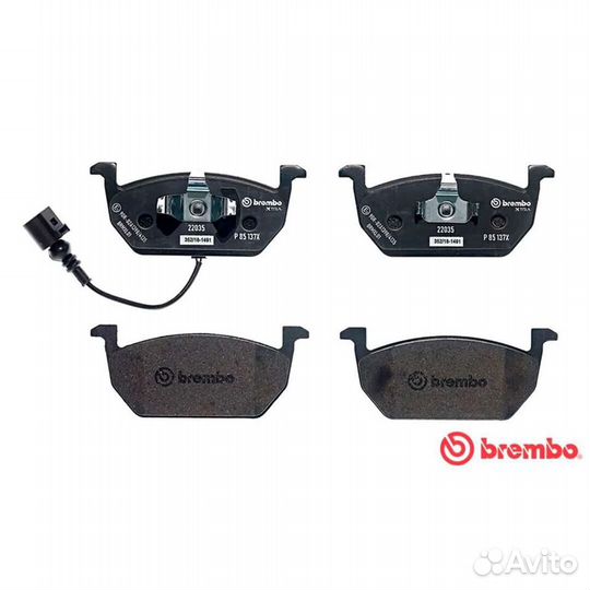 Колодки тормозные перед P85137 Skoda Octavia