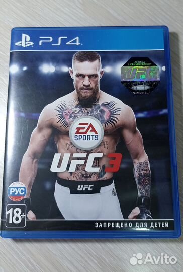 UFC 3 на Ps4