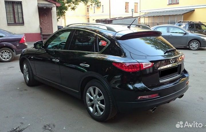 Накладки фонарей (ресницы) для Infiniti EX/QX50