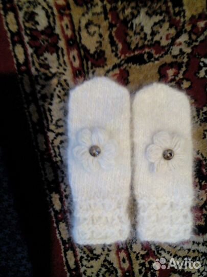 Носки, варежки и др. из шерсти Самоедской собаки