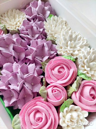 Букеты из зефира и бельгийского шоколада