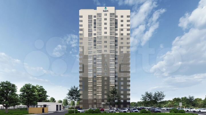 2-к. квартира, 64,1 м², 3/21 эт.