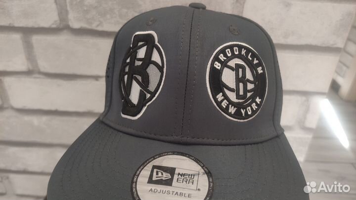 Кепка NBA Brooklyn Nets New Era gray (M/L)