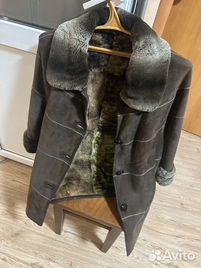 Дубленка натуральная женская короткая размер 54 р