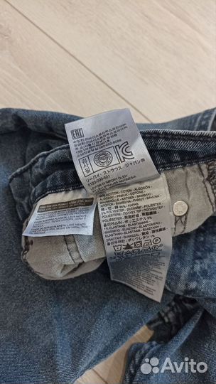 Джинсы levis 513 размер 28 32