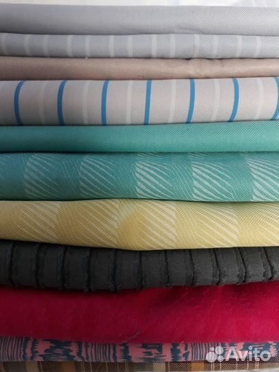 Отрезы тканей ситец, бязь, фланель