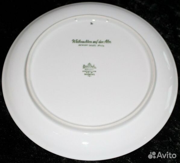 Рождественская тарелка Rosenthal, 1956 г