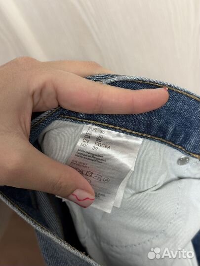 Шорты мужские джинсовые H&M