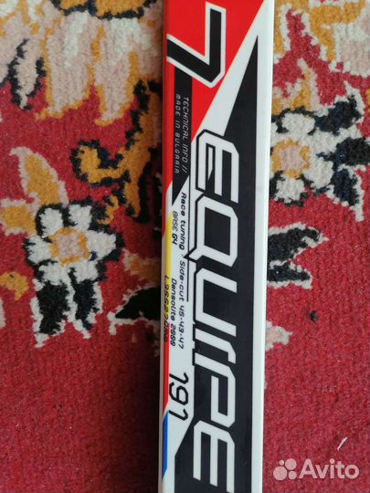 Беговые лыжи Salomon Equipe 7+ ботинки