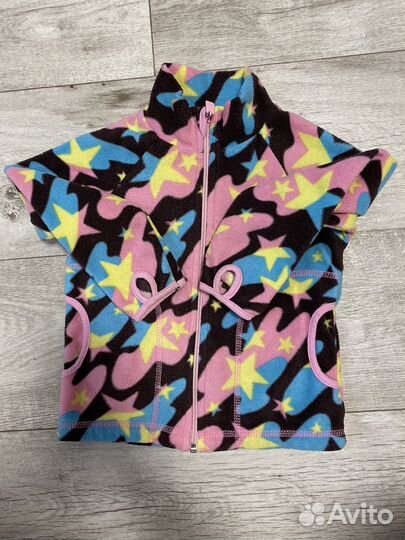 Флисовая кофта для девочки