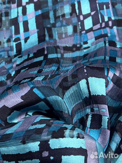 Шарф натуральный шелк. Франция. Винтаж