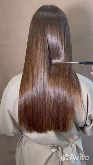 Кератин ботокс волос