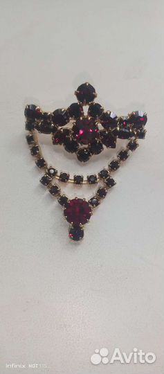 Брошь чехия СССР