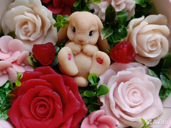 Мыло ручной работы букеты