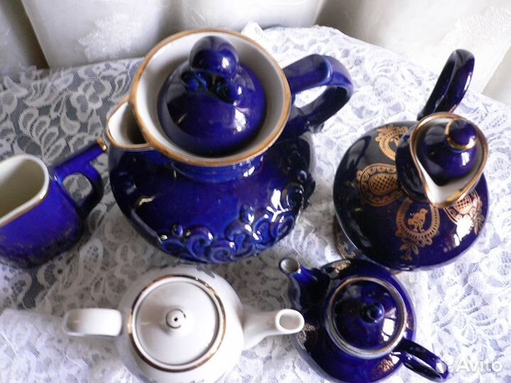 Чайники кобальт, СССР