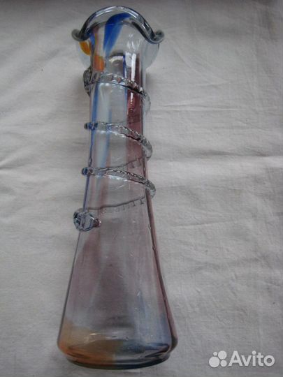 Ваза Чешское стекло